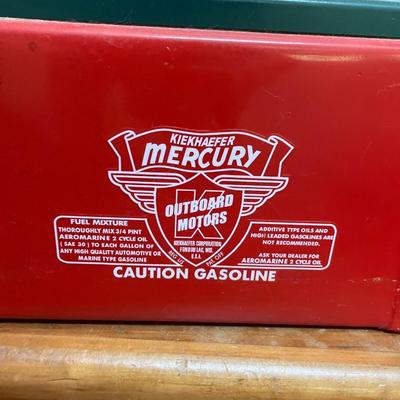 Mercury Outboard Motors Metal Gas Can #1
