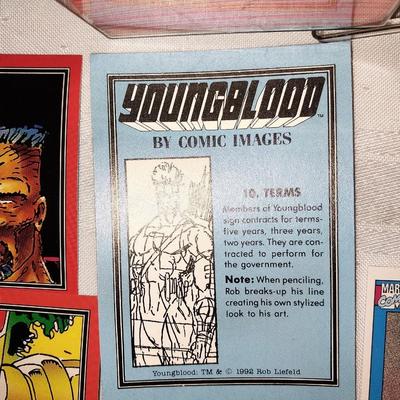 HERO AND SUPER HEROS TRADING CARDS