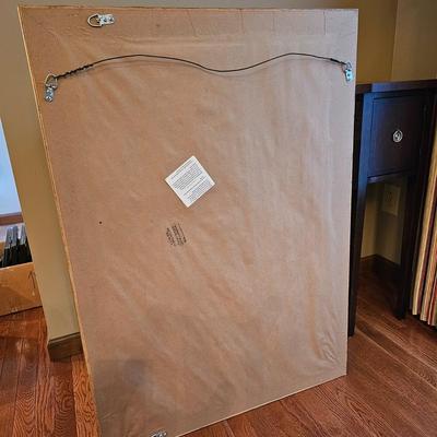 Gold Framed Bevel Glass Mirror  (DR-JS)