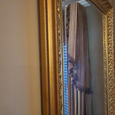 Gold Framed Bevel Glass Mirror  (DR-JS)