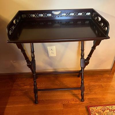 Wooden Serving Tray with Stand (DR-MG)