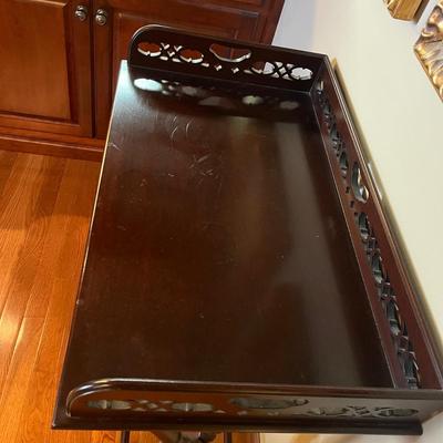 Wooden Serving Tray with Stand (DR-MG)