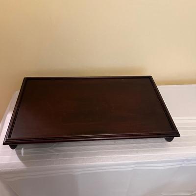 Wooden Serving Tray with Stand (DR-MG)