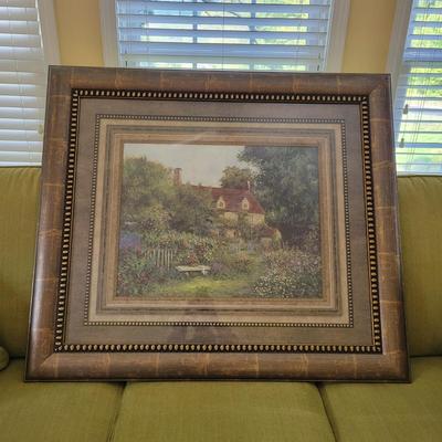 Framed Print "Garden Retreat" (DR-DW)