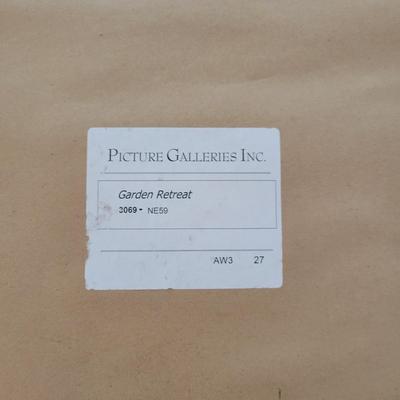 Framed Print "Garden Retreat" (DR-DW)