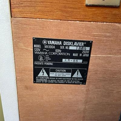 Yamaha Disklavier White Player Piano