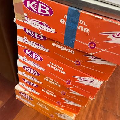 Lot of 10 Gas Powered Model Boat Motors