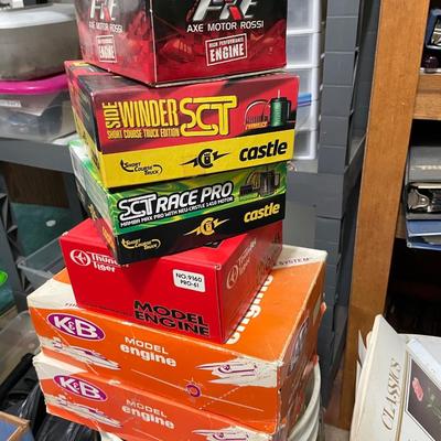 Lot of 10 Gas Powered Model Boat Motors