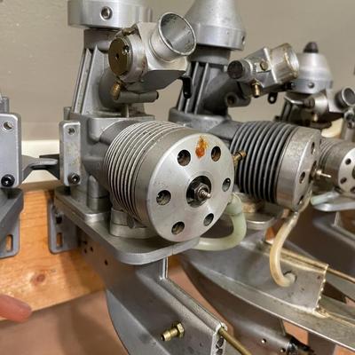 Lot of 10 Gas Powered Model Boat Motors