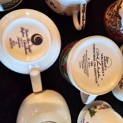 Lenox, Fitz & Floyd, Noritake & More Christmas China  (DR-JS)