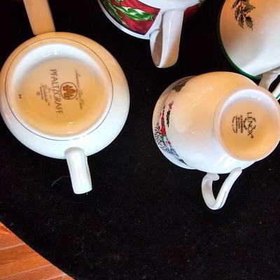 Lenox, Fitz & Floyd, Noritake & More Christmas China  (DR-JS)