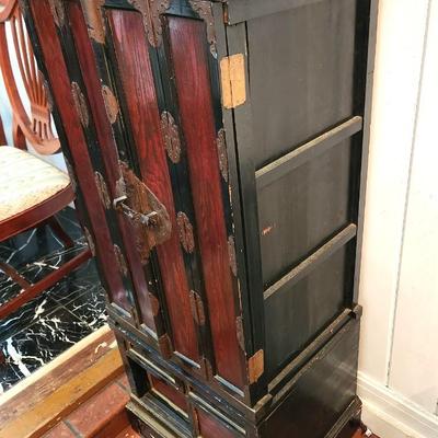 Lot #217  2 Piece Antique Chinese/Japanese Household Altar