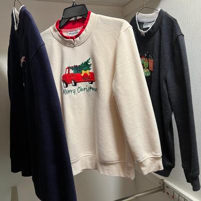 Talbots, Susan Bristol Knit Sweaters & Cardigans Plus Xmas Sweatshirts & More Size M/L (BR2-RG)