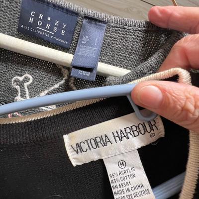 Talbots, Susan Bristol Knit Sweaters & Cardigans Plus Xmas Sweatshirts & More Size M/L (BR2-RG)