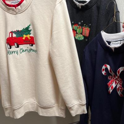 Talbots, Susan Bristol Knit Sweaters & Cardigans Plus Xmas Sweatshirts & More Size M/L (BR2-RG)