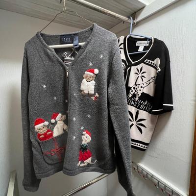 Talbots, Susan Bristol Knit Sweaters & Cardigans Plus Xmas Sweatshirts & More Size M/L (BR2-RG)