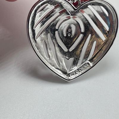 Heart Pendants incl 10K and Diamonds (B4-SS)