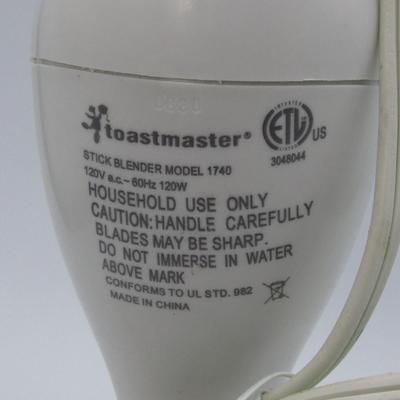 Toastmaster Immersion Hand Blender Kitchenware with Original Box