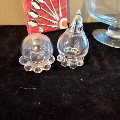 Glass Bowls, Pitchers, Serving Ware  (DR-JS)