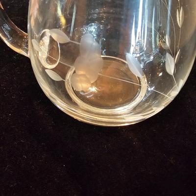 Glass Bowls, Pitchers, Serving Ware  (DR-JS)