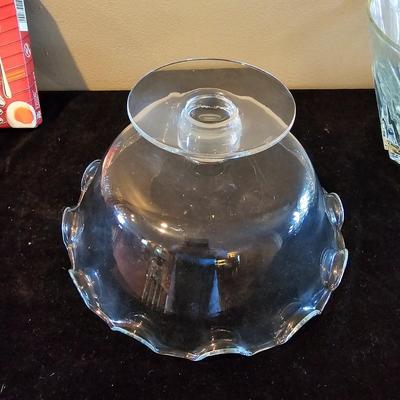 Glass Bowls, Pitchers, Serving Ware  (DR-JS)