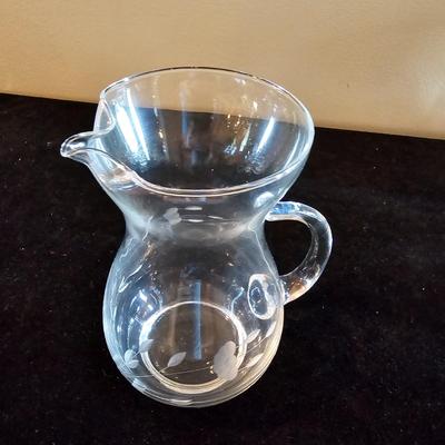 Glass Bowls, Pitchers, Serving Ware  (DR-JS)