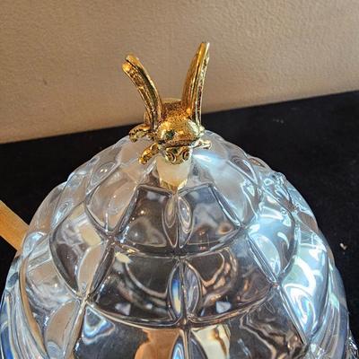 Glass Bowls, Pitchers, Serving Ware  (DR-JS)