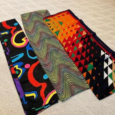 Pashmina & More Scarves Plus Straw Hat, Umbrellas & Belt (BR2-RG)