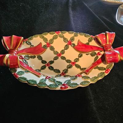 Christmas  Serving Plates  (DR-JS)