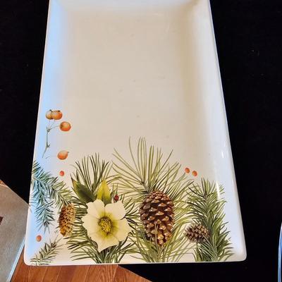 Christmas  Serving Plates  (DR-JS)