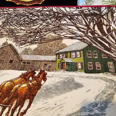 Christmas  Serving Plates  (DR-JS)