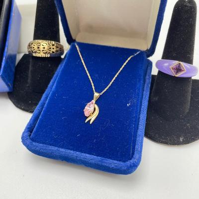 14K: Pink Tourmaline, Rings & More (B4-SS)