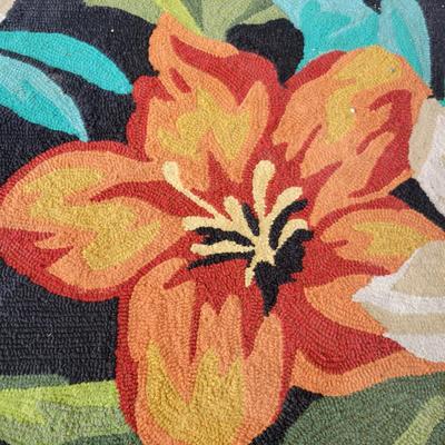 Entryway Outdoor Floral Rug (P-DW)