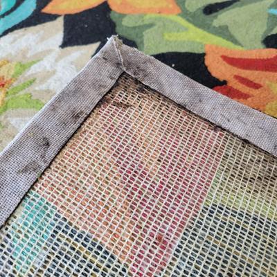 Entryway Outdoor Floral Rug (P-DW)