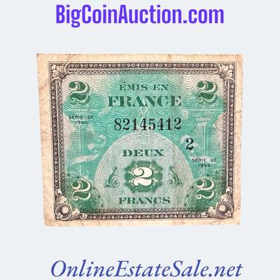 1944 FRANCE 2 FRANCS