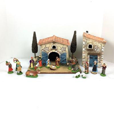 114 Marcel Carbonel Santon French Creche Clay Nativity Scene