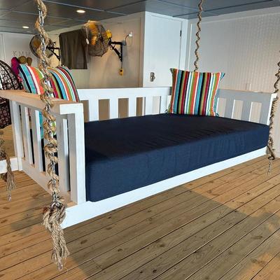 Beautiful Heavy Duty Daybed Swing - from Eclectic Homes