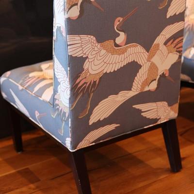 Pair of Egret Accent Chairs