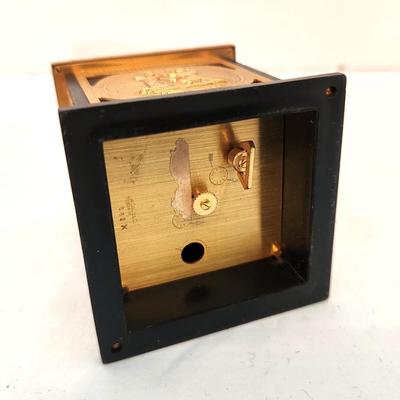 Lot #224  Jeager LeCoultre Egyptian Revival Desk Clock - Retired
