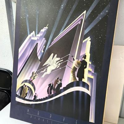 Lot #225  Limited Edition Poster "Pegasus Mirage"  - 17 plate lithograph, noted artisit