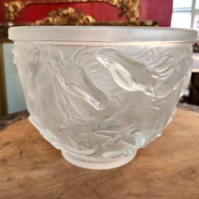 Lot #233 "Horses of Neptune" Center Bowl - Artist piece - Beautiful