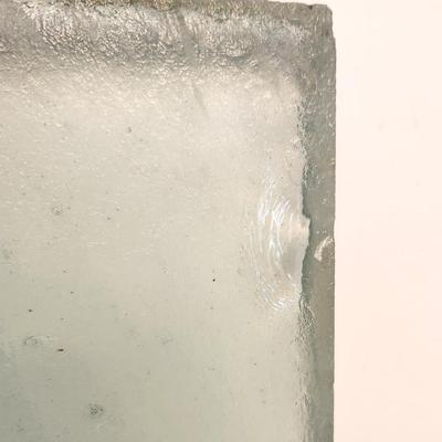 Lot #236  Wonderful Art Glass Piece - Impressed Face