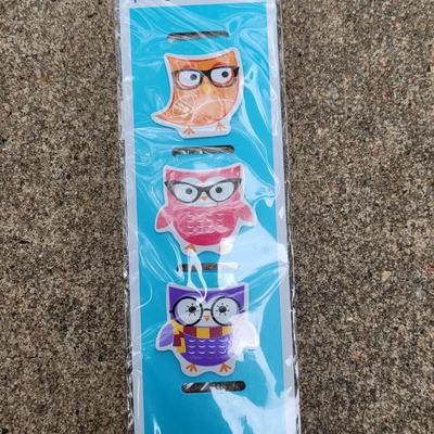 Luggage Tags, Nail File and Page Clips