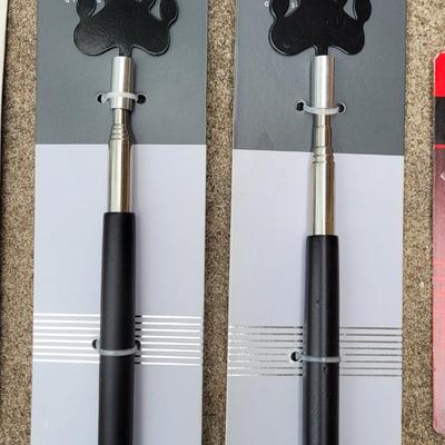 New Tire Guage, Back Scratchers, and Swiss Keychain LED Flashlight