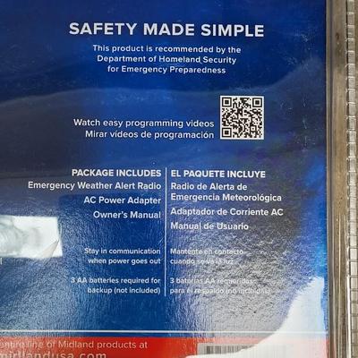 New Midland Weather Alert Radio