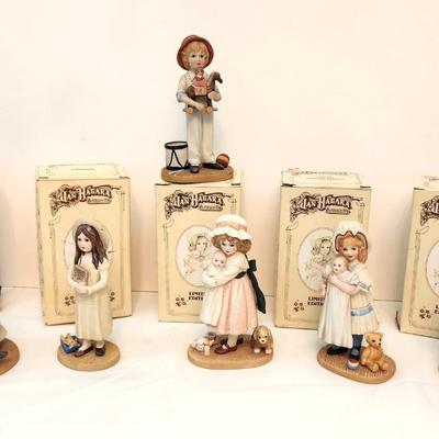 Lot #237  Large Lot of Collectible Jan Hagara Figurines