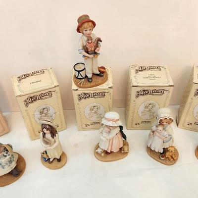 Lot #237  Large Lot of Collectible Jan Hagara Figurines
