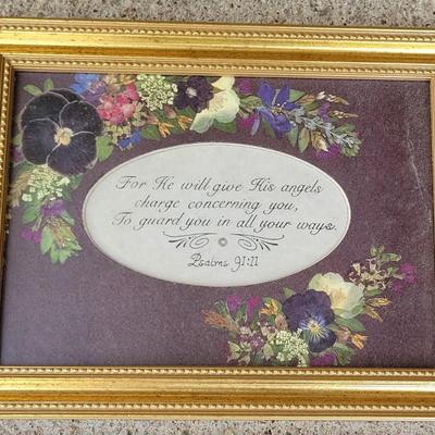 Marriage Prayer and Framed Bible Verse Art