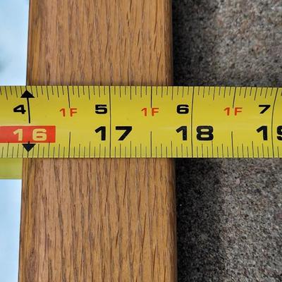 Beveled Wood Frame Mirror