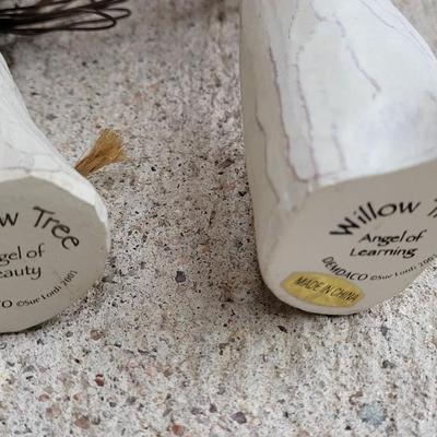 Willow Tree Angel Ornaments 'Angel of Learning' and 'Angel of Beauty'